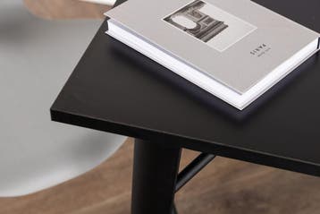 Eettafel - Lara - 80x80 cm - Zwart - Jörn, Verzenden, Nieuw