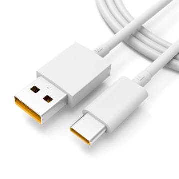 Oppo Vooc DL129 USB-C naar USB kabel geel - origineel, Verzenden, Nieuw