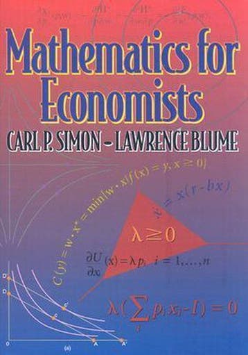 Mathematics for Economists - Carl P. Simon 9780393957334, Verzenden, Zo goed als nieuw, Carl P. Simon