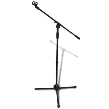Microfoon Statief Staal - Tweedekansje - OP=OP, Muziek en Instrumenten, Ophalen of Verzenden, Nieuw, Instrumentstandaard, Microfoon