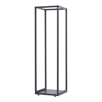[en.casa] Brandhout rek Tornved houtopslag 35x35x120 cm zwar, Verzenden