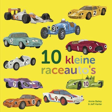 Tien kleine raceautos (9789493354609, Annie Bailey), Verzenden, Nieuw