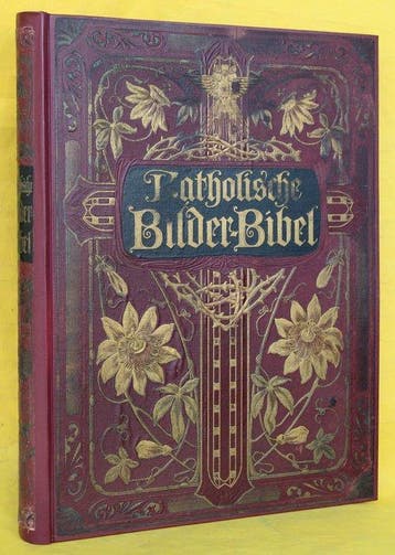 Katholische Bilder-Bibel Des Alten Und Neuen Testamentes -, Antiek en Kunst, Antiek | Boeken en Bijbels