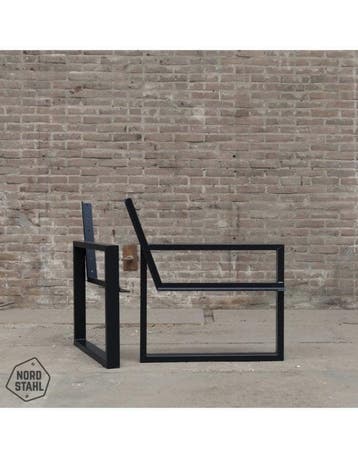 Stalen bankpoten - Loungeset frame - Nordstahl, Verzenden, Nieuw