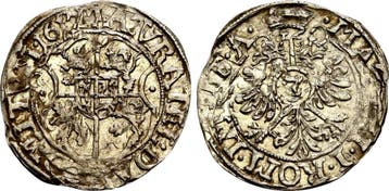 3 Kreuzer Salm Dhaun: Vormundschaftliche Regierung bis 1617, Verzenden