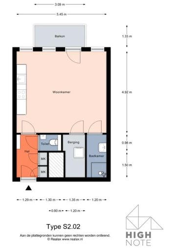 Studio te huur in Almere - 39 m² - 2 kamer(s) - 2 kamers, Huizen en Kamers, Kamers te huur, Almere