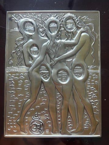 Salvador Dali (1904-1989) - Reliëf, Las Tres Gracias - 221