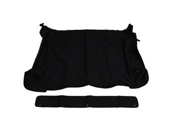 Rampage 1997-2006 Jeep Wrangler(TJ) Tonneau Cover - Black, Ophalen of Verzenden, Nieuw