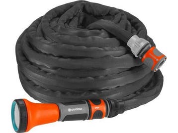 GARDENA Liano™ - Textielslang 10m - Slijtvast en, Tuin en Terras, Verzenden, Nieuw