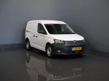 Volkswagen Caddy Cargo 2.0 TDI 100 pk Omvormer/ Sortimo/ Cru, Stof, Gebruikt, Volkswagen, Wit