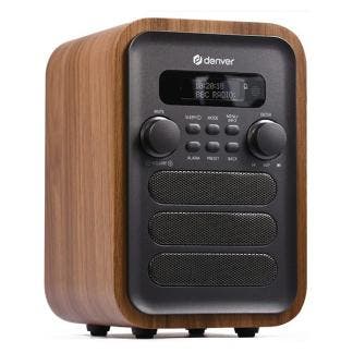 DAB+ radio | Denver (2.5W, Bluetooth, Alarmklok), Audio, Tv en Foto, Radio's, Verzenden, Nieuw