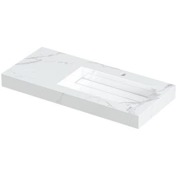INK Pitch Wastafel Keramische Slab Rechts met Drain en Front, Ophalen of Verzenden, Nieuw