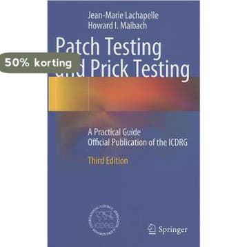 Patch Testing and Prick Testing - Jean-Marie Lachapelle, Verzenden, Zo goed als nieuw, Jean-Marie Lachapelle