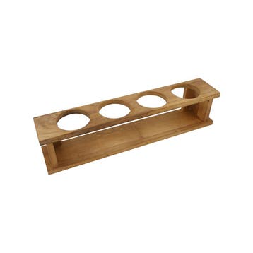 Teak Glazenrek quattro, Ophalen of Verzenden, Nieuw