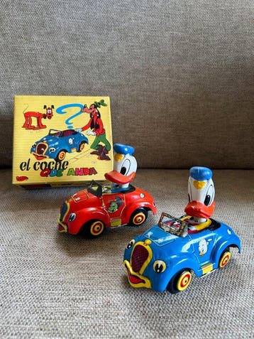 Geyper - Disney - Donald Duck in zijn lopende auto -