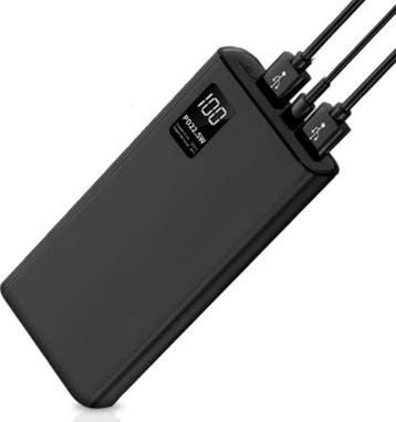 QuchiQ™ Draadloze Powerbank 20000mAh Quick Charge - Mobiele, Ophalen of Verzenden, Zo goed als nieuw