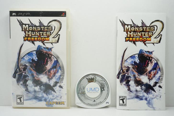 Monster Hunter Freedom 2 Garantie & morgen in huis! (PSP), Spelcomputers en Games, Games | Sony PlayStation Portable, Zo goed als nieuw