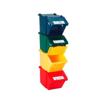 Recyclingbox - geel, Verzenden, Nieuw