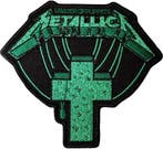 Metallica Master Of Puppets Green Cross Patch off. merch., Ophalen of Verzenden, Nieuw, Kleding