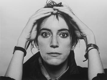 Gijsbert Hanekroot - Patti Smith in the studio, Berenstraat