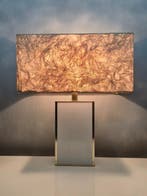 BERGERS Collectie - Tafellamp - Luxueuze Regency Wit met