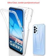 Galaxy A23 5G 360° Ultra Clear Hybrid PC + TPU Hoesje, Ophalen of Verzenden, Nieuw