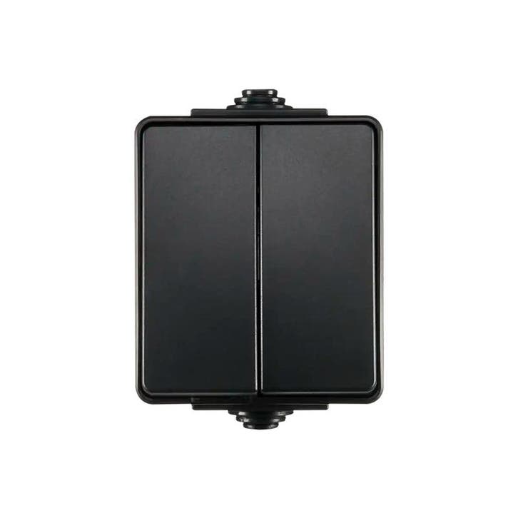 ION INDUSTRIES | OPBOUW SERIESCHAKELAAR | IP55 | ZWART, Huis en Inrichting, Lampen | Overige
