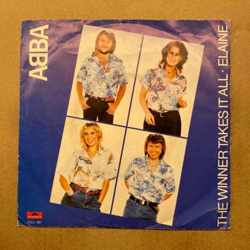 ABBA – The Winner Takes It All / Elaine (1-7-Vinyl-Single), Ophalen of Verzenden, Nieuw in verpakking