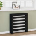vidaXL Radiatorombouw 78x20x82 cm bewerkt hout zwart, Doe-het-zelf en Verbouw, Verwarming en Radiatoren, Verzenden, Nieuw