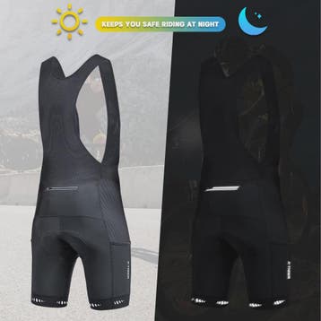 X-TIGER Heren Fietsbibshort met 5D Gel Padding en Zakken - C, Verzenden, Nieuw