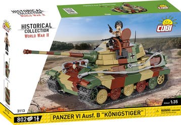 COBI 3113 Panzer VI Ausf.B Konigstiger (Leger bouwsets), Verzenden, Nieuw
