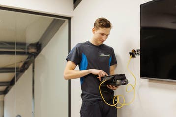UTP wandcontactdoos installatie