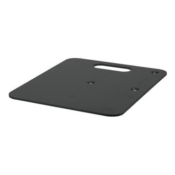 WENTEX® Pipe en Drape Baseplate 60 x 60 cm (lxb) - zwart, Muziek en Instrumenten, Licht en Laser, Verzenden, Nieuw