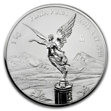 Mexican Libertad 1 kg 2016 Proof Like, Verzenden, Zuid-Amerika, Losse munt, Zilver