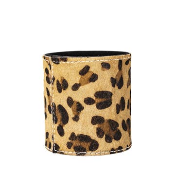 *pennenbak koehuid luipaard 10cm*, Verzenden, Nieuw