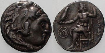 Drachme 336-323 v Chr Macedonia Alexander Iii, der Große,.., Verzenden