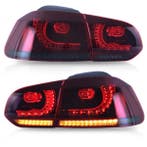 Achterlichten led VW Golf VI 10/08- R-look Dynamic LED Don.., Ophalen of Verzenden, Nieuw