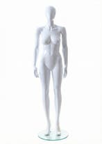 Faceless etalagepop dame glossy wit GLW7, Zakelijke goederen, Kantoor en Winkelinrichting | Winkel en Inventaris