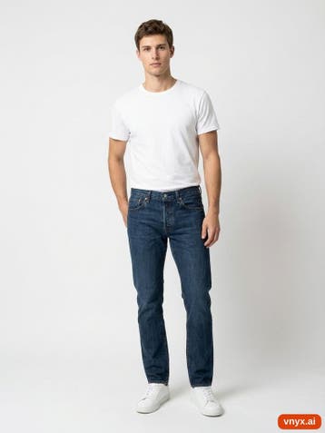 Levis Jeans Heren maat WW33 / L34 Blauw Vintage, Ophalen of Verzenden, Nieuw, Levi's