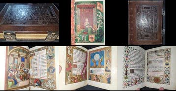 Divers - Heures du Moyen Âge – Livre d’heures richement