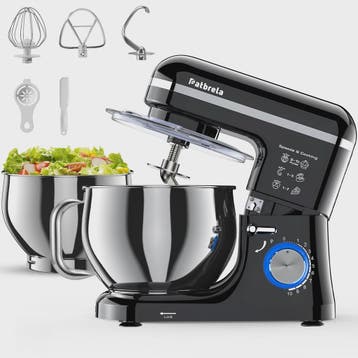 Patbrela Keukenmachine 5L - Krachtige Planetaire Mixer met 1, Verzenden, Nieuw