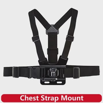 Verstelbare Borstband Mount Harness voor GoPro & Actiecamera, Verzenden, Nieuw