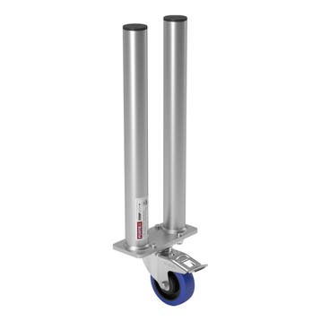 FORTEX STAGE750 dubbele poot met zwenkwiel/rem podiumhoogte, Verzenden, Nieuw