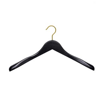 Hanger black Mila 44 cm Gold Hook