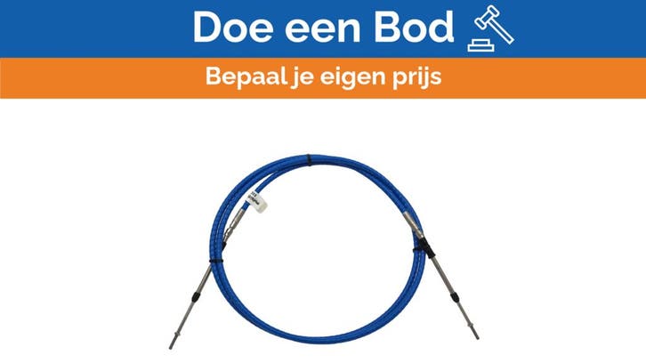 Bieden: Vetus 33C-27FT low friction engine control morse ca, Watersport en Boten, Overige Watersport en Boten, Nieuw, Ophalen of Verzenden