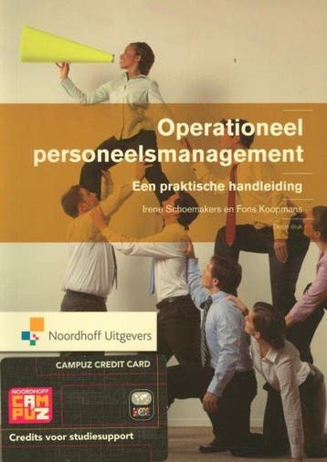 Operationeel personeelsmanagement - Schoemakers, Verzenden, Gelezen