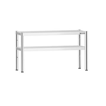 GGM Gastro | RVS etagère - dubbel - 1400x370mm - in hoogte |, Zakelijke goederen, Horeca | Keukenapparatuur, Verzenden, Nieuw in verpakking