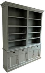 Boekenkast Engels groen Groessen 200 x 240cm, Ophalen of Verzenden, Nieuw