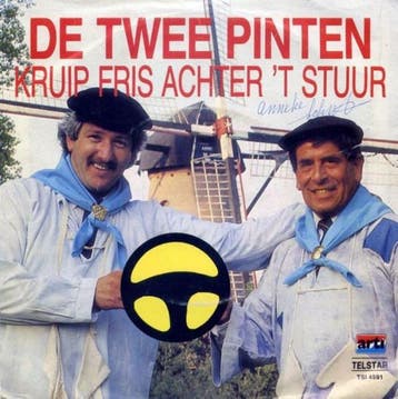 vinyl single 7 inch - De Twee Pinten - Kruip Fris Achter..., Verzenden, Zo goed als nieuw, 7 inch, Pop