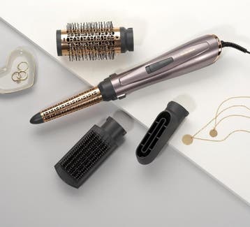 BaByliss Air Style 1000 AS136E - Föhnborstel - Grijs, Verzenden, Nieuw